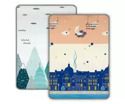 Kinder Forest and City rolled foam mat