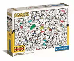 Puzzles 1000 elements Compact Impossible Peanuts
