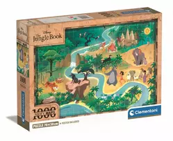 Puzzles 1000 elements Compact Story Maps The Hungle Book