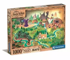 Puzzles 1000 elements Story Maps Snow White