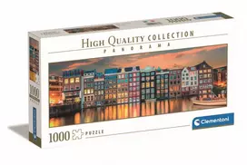 Puzzles 1000 elements Panorama High Quality Bright Amsterdam