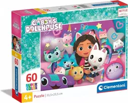Puzzle 60 elements Super Color Gabbys Dollhouse