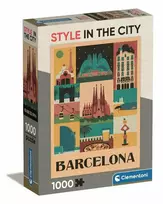 Puzzles 1000 elements Compact Barcelona