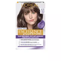 EXCELLENCE COOL dažai #6.11-tamsiai pelenų blondinė 192 ml