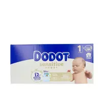 DODOT SENSITIVE RN 1 dydžio sauskelnės 2-5 kg 84 u