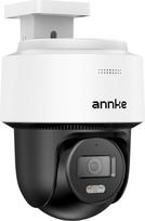 ANNKE 3K PT PoE lauko stebėjimo kamera su automatinio sekimo funkcija, 345° pasukimo ir 80° pakreipimo kampu, dvipusiu garsu, dirbtinio asmens ir transporto priemonės aptikimo funkcija, išmaniuoju dvigubu apšvietimu, CPT500