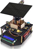 KEYESTUDIO "pasidaryk pats" saulės sekimo elektroninis rinkinys, skirtas "Arduino UN0", temperatūros ir drėgmės jutikliui, BH1750 šviesos jutikliui ir kt. Edukacinė programavimo dovana 14+ paaugliams suaugusiesiems