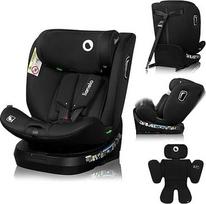 LIONELO BRAVE i-Size 360° kampu pasukama automobilinė kėdutė 40-150 cm vaikams, montuojama į priekį ir atgal, ISOFIX TopTether, reguliuojamas galvos ir nugaros atlošas, šoninė apsauga, standartinė R129