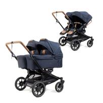 Emmaljunga Double Sento Outdoor Dark Navy Universalus vežimėlis dvynukams ar pametinukams