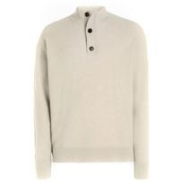 Sportinis nertinis vyrams, Pilka, Lycra blend button quarter zip