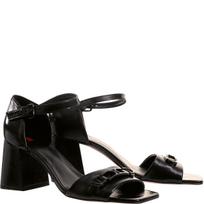 Basutės moterims, Juoda, Charlotta sandals