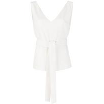 Palaidinės moterims, Balta, V-nesk blouse