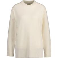Megztinis moterims, Smėlio, Herringbone detail sweater