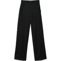 Kelnės moterims, Juoda, Trousers