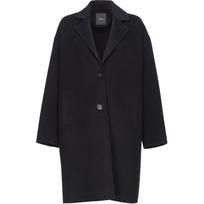 Paltas moterims, Juoda, Cacciavite wool coat