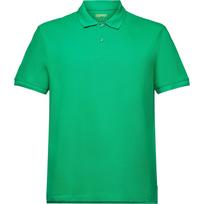 Polo marškiniai ilgos rank. vyrams, Žalia, Cotton Pique Polo Shirt, esp993ee2k320-310