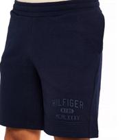 Šortai vyrams, Mėlyna, Graphic sweatshort