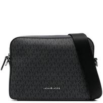 Rankinė per petį vyrams, Juoda, Dual crossbody
