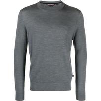 Megztinis vyrams, Mėlyna, Core merino crew