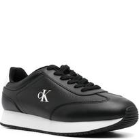 Laisvalaikio bateliai vyrams, Juoda, Runner lace up sneaker