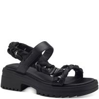 Basutės moterims, Juoda, SANDALS