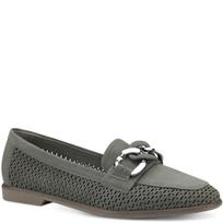 Loaferiai moterims, Žalia, LOAFERS