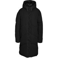 Pūkinis paltas moterims, Juoda, Tenna long jacket