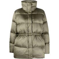 Pūkinis paltas moterims, Žalia, Padded Coats