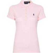 Polo marškiniai trumpos rank. moterims, Rožinė, Julie slim short sleeve polo