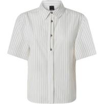Marškiniai trump. rankovėmis moterims, Balta, Innuendo shirt