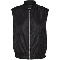 Paltas moterims, Juoda, VMAMBER SHORT WAISTCO