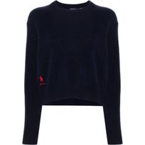 Megztinis moterims, Mėlyna, Long sleeve pullover