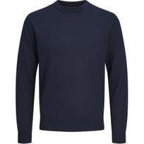 Megztinis vyrams, Mėlyna, Merino knit crew neck