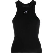 Marškiniai be rankovių moterims, Juoda, Signature Tank Top