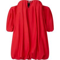 Mini suknelė moterims, Raudona, Off-shoulder mini dress