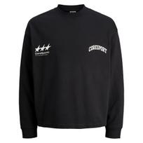 Megztinis vyrams, Juoda, Signal sweat crew neck