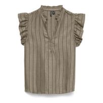 Palaidinės moterims, Ruda, Odette v-neck top