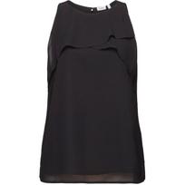 Palaidinės moterims, Juoda, crep chiffo Tops