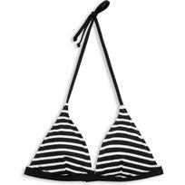 Viršutinė kostiumėlio dalis moterims, Juoda, Padded bikini top