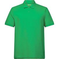 Polo marškiniai ilgos rank. vyrams, Žalia, Cotton Pique Polo Shirt
