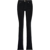 Tiesūs džinsai - moterims, Juoda, Midrise 5 pocket jeans