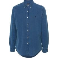 Marškiniai ilgomis rankovėmis vyrams, Mėlyna, Long sleeve-sport shirt