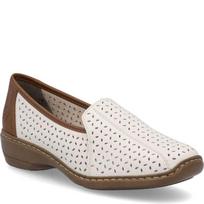 Loaferiai moterims, Balta, Slipper