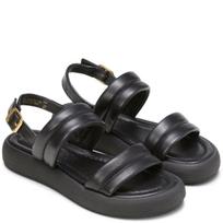 Basutės moterims, Juoda, Äsa  sandals