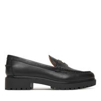 Loaferiai moterims, Juoda, Marli flats loafer, LAUREN RALPH LAUREN