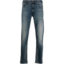 Aptempti džinsai vyrams, Mėlyna, Full length slim jeans