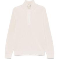 Megztinis vyrams, Smėlio, Alex half zip knitted sweater