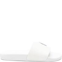 Guminės šlepetės moterims, Balta, Polo slide-sandals-slide