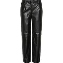 Odinės kelnės moterims, Juoda, Neeth pu pants