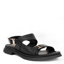 Basutės moterims, Juoda, Sandals, SERGIO MORETTI
